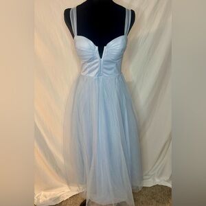 Selfie Leslie Light Blue Tulle Dress